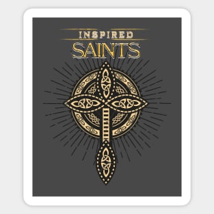 Inspired Saints - Celtic Cross Sticker